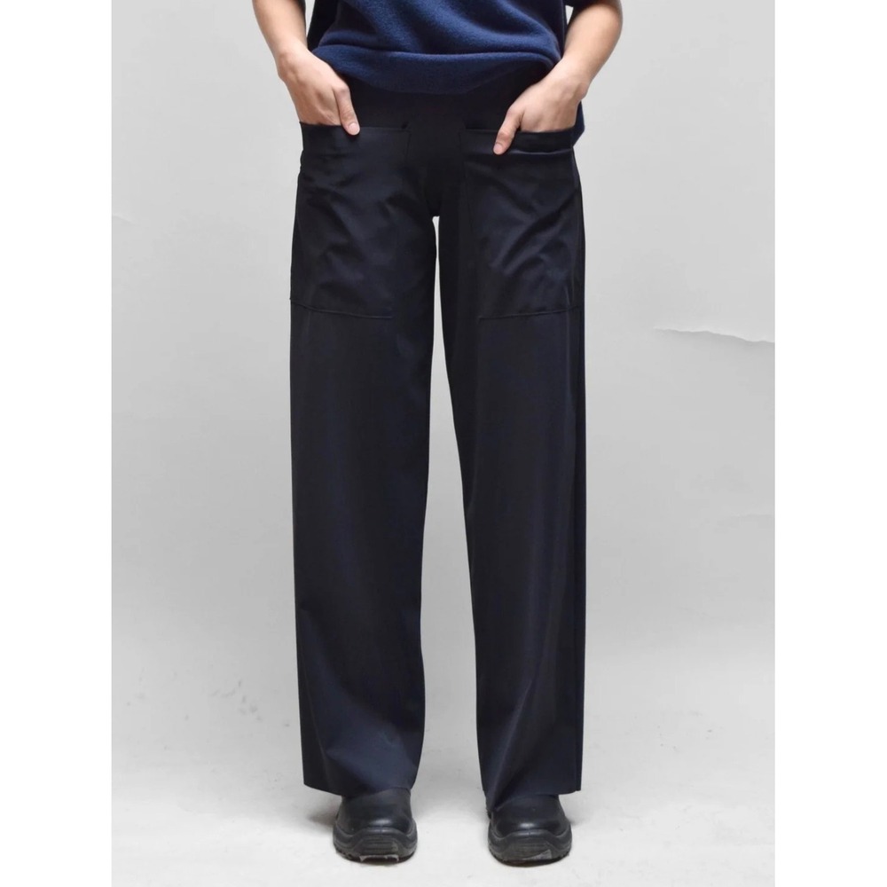 ELEMENTE CLEMENTE Wide-leg Technical‎ Pant - Black Size 1